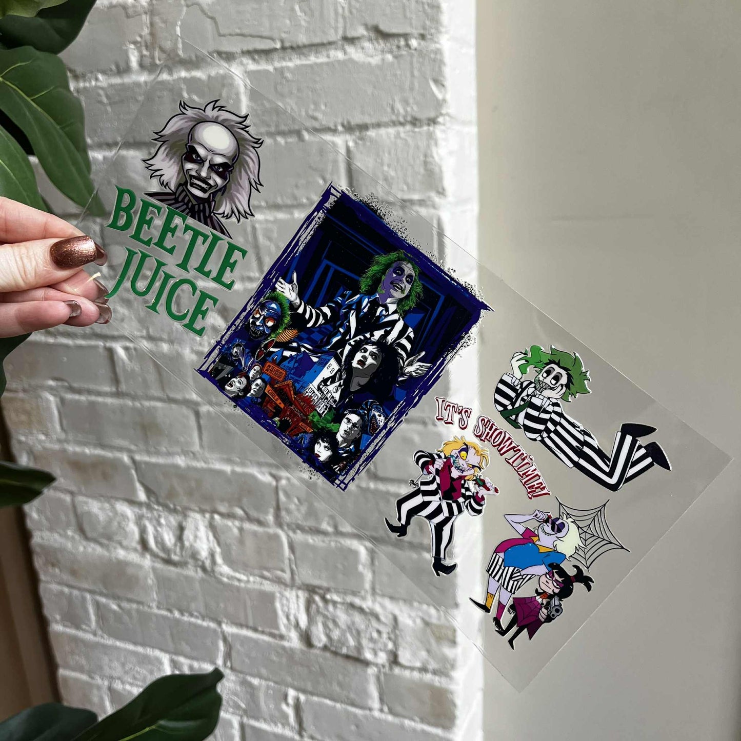 Halloween BJ01 UV DTF Wrap