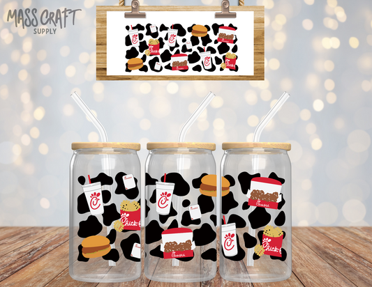 Chik Fil A UV DTF Wrap