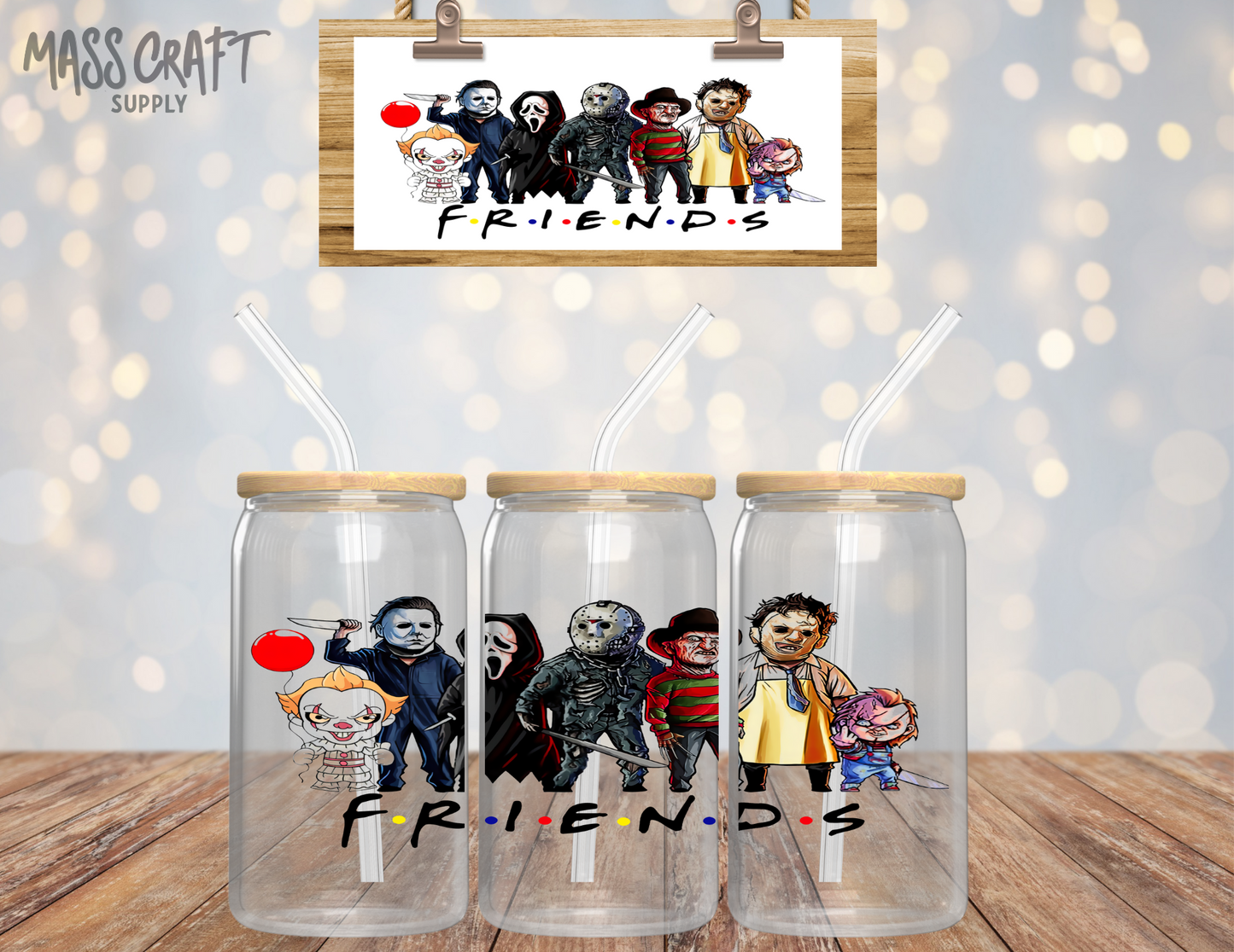 Halloween MOH03 UV DTF Wrap