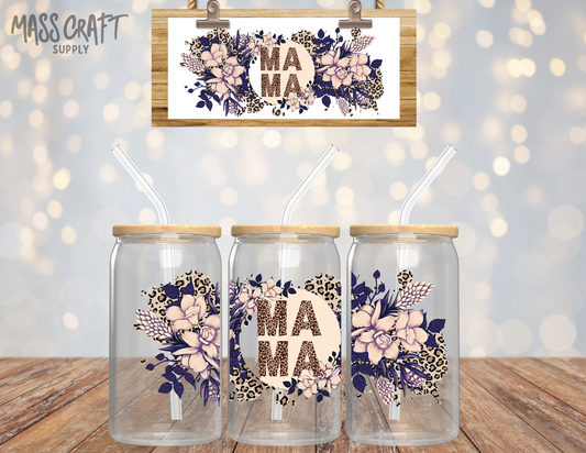 Floral Mama UV DTF Wrap