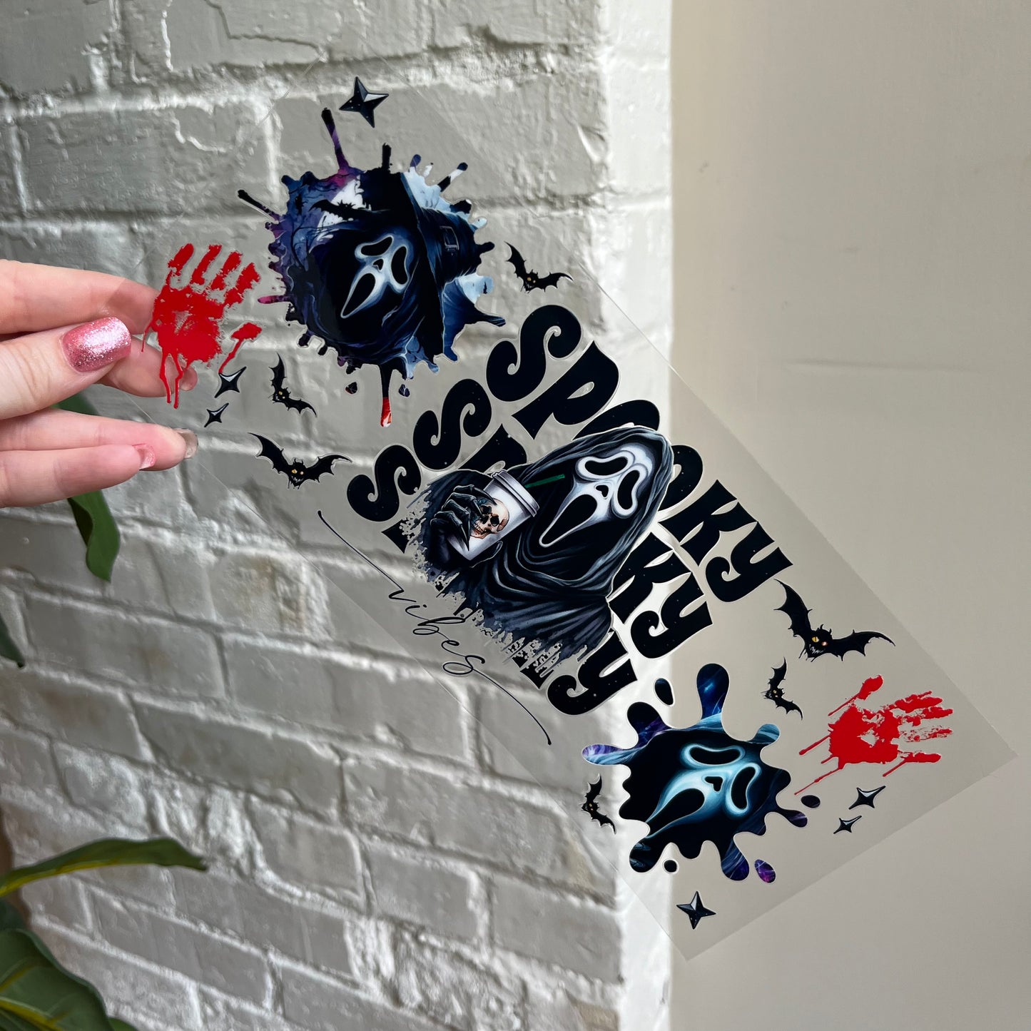 Halloween GF02 UV DTF Wrap