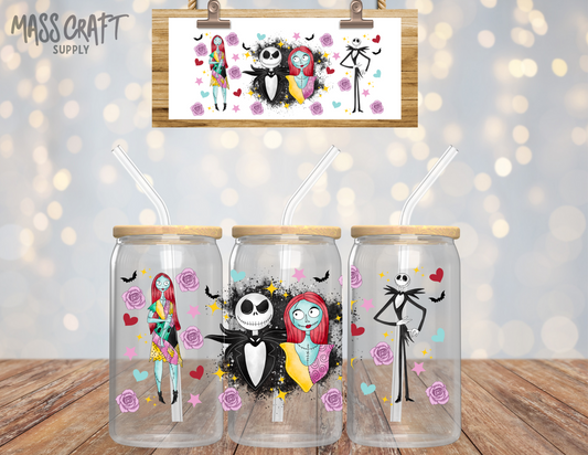 Halloween JS01 UV DTF Wrap