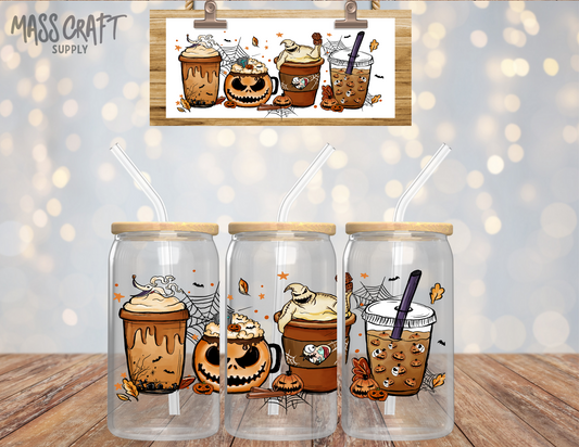 Halloween JS02 UV DTF Wrap