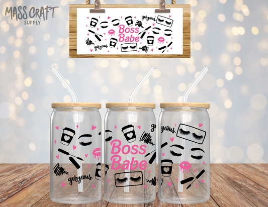 Lash Boss Babe UV DTF Wrap