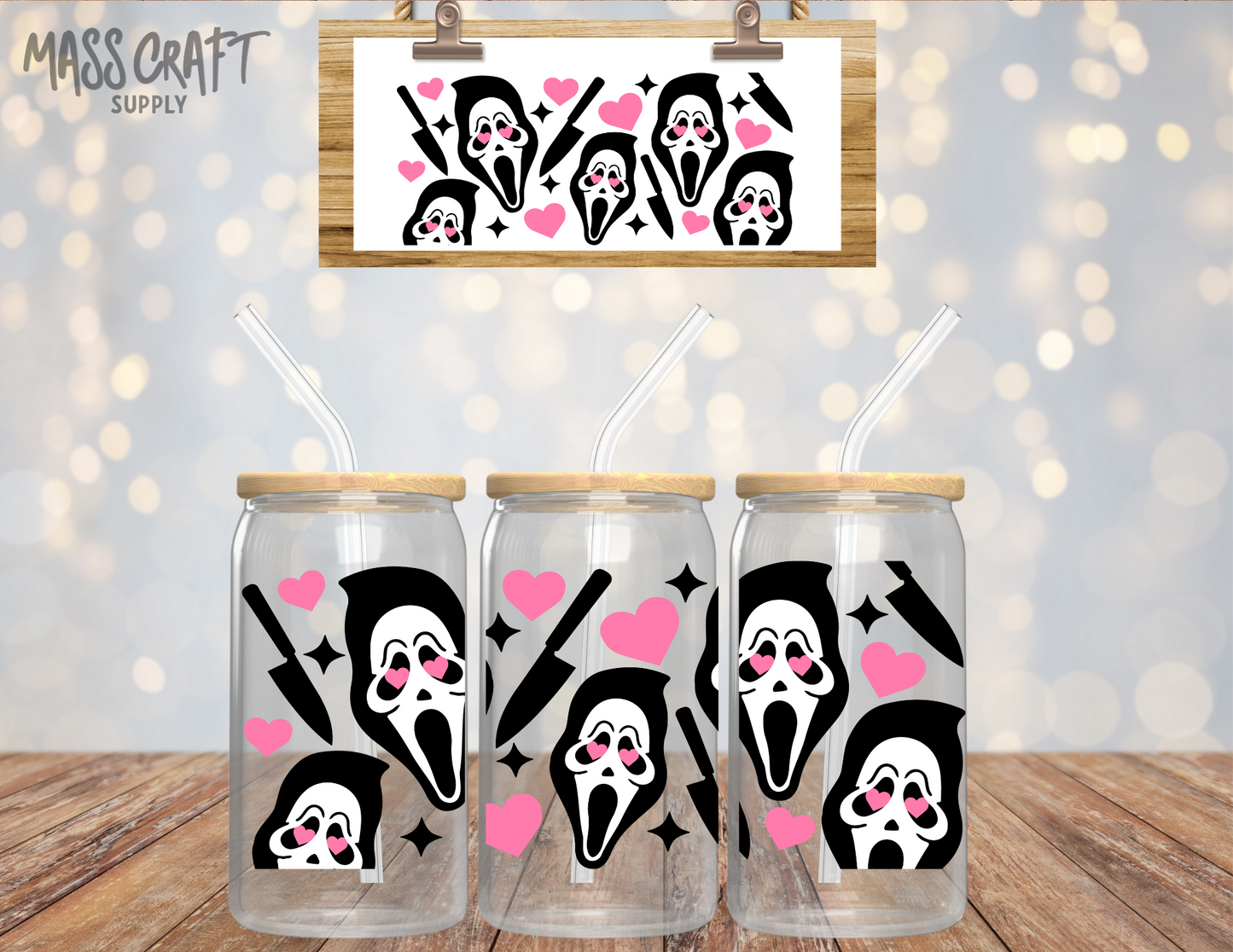 Halloween GF01 UV DTF Wrap