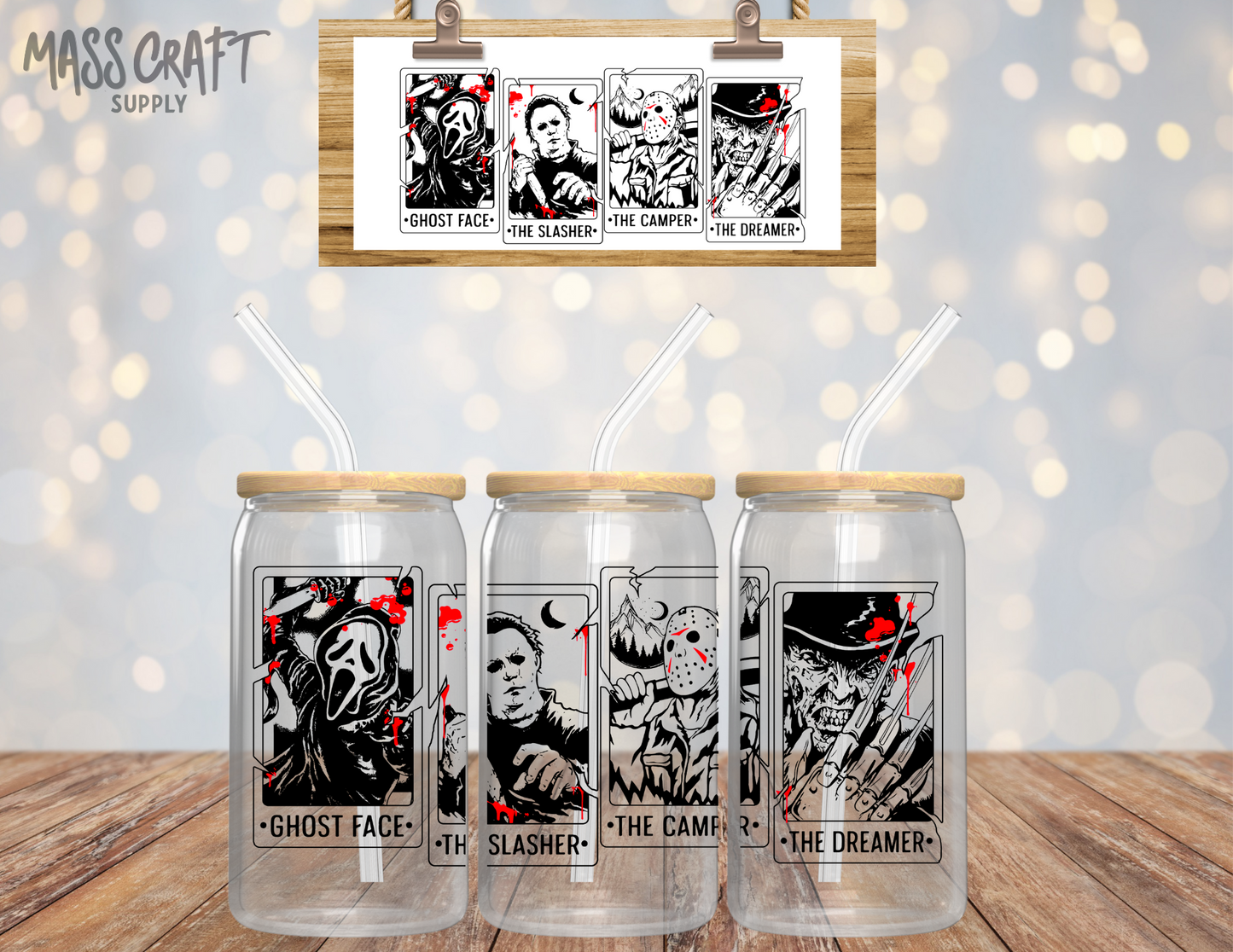 Halloween MOH02 UV DTF Wrap