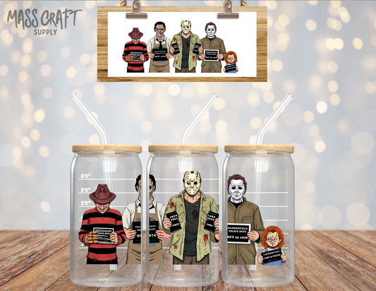 Halloween MOH01 UV DTF Wrap