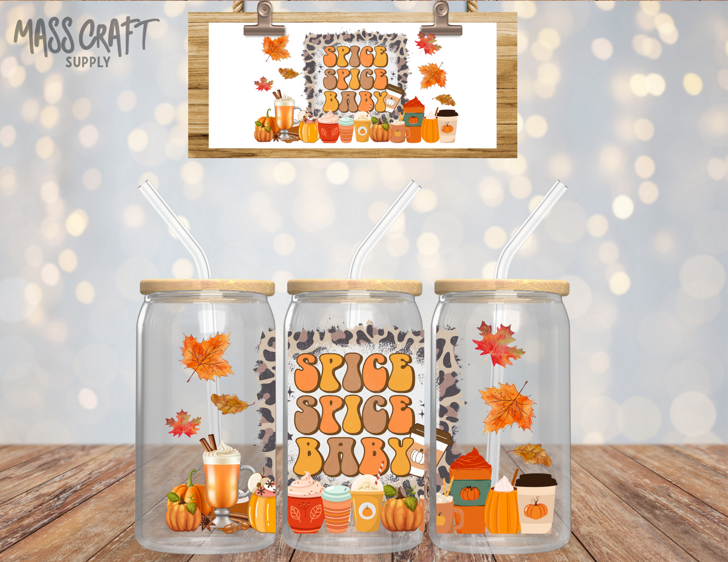 Spice Spice Baby UV DTF Wrap