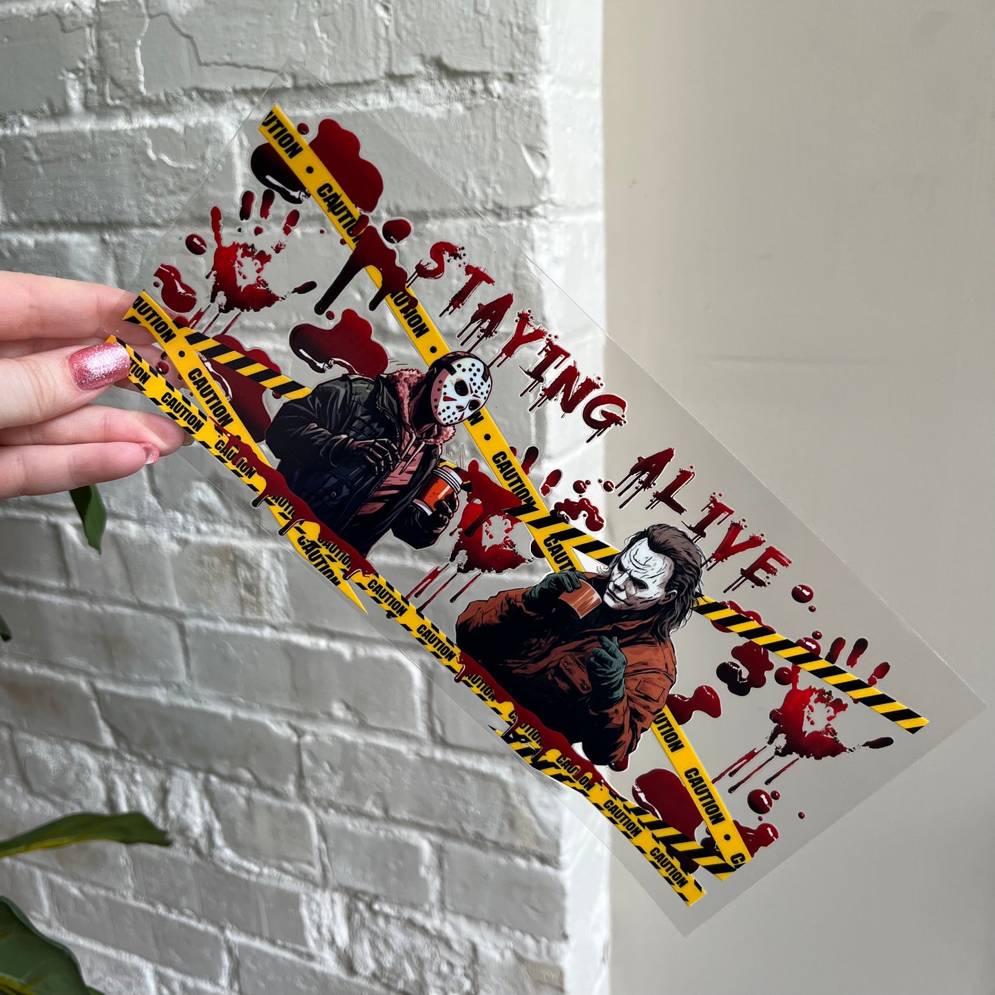 Staying Alive UV DTF Wrap