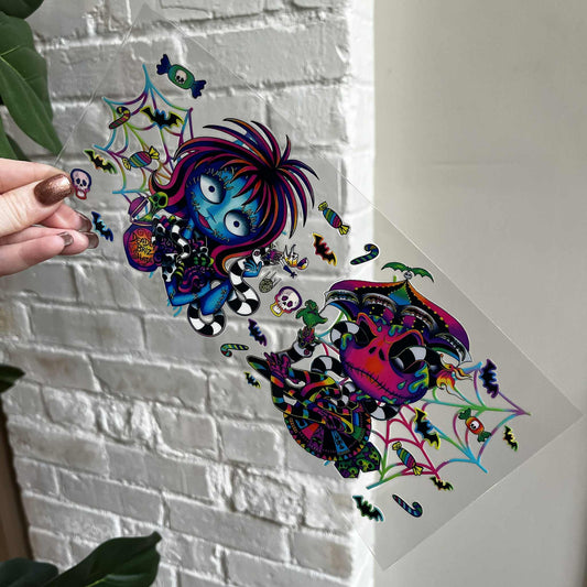 Halloween BJ02 UV DTF Wrap