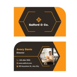 Die-Cut Business Cards