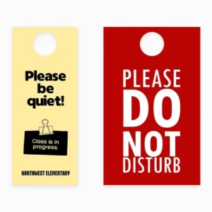 Custom Door Hangers